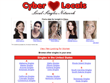 Tablet Screenshot of cyberlocals.com